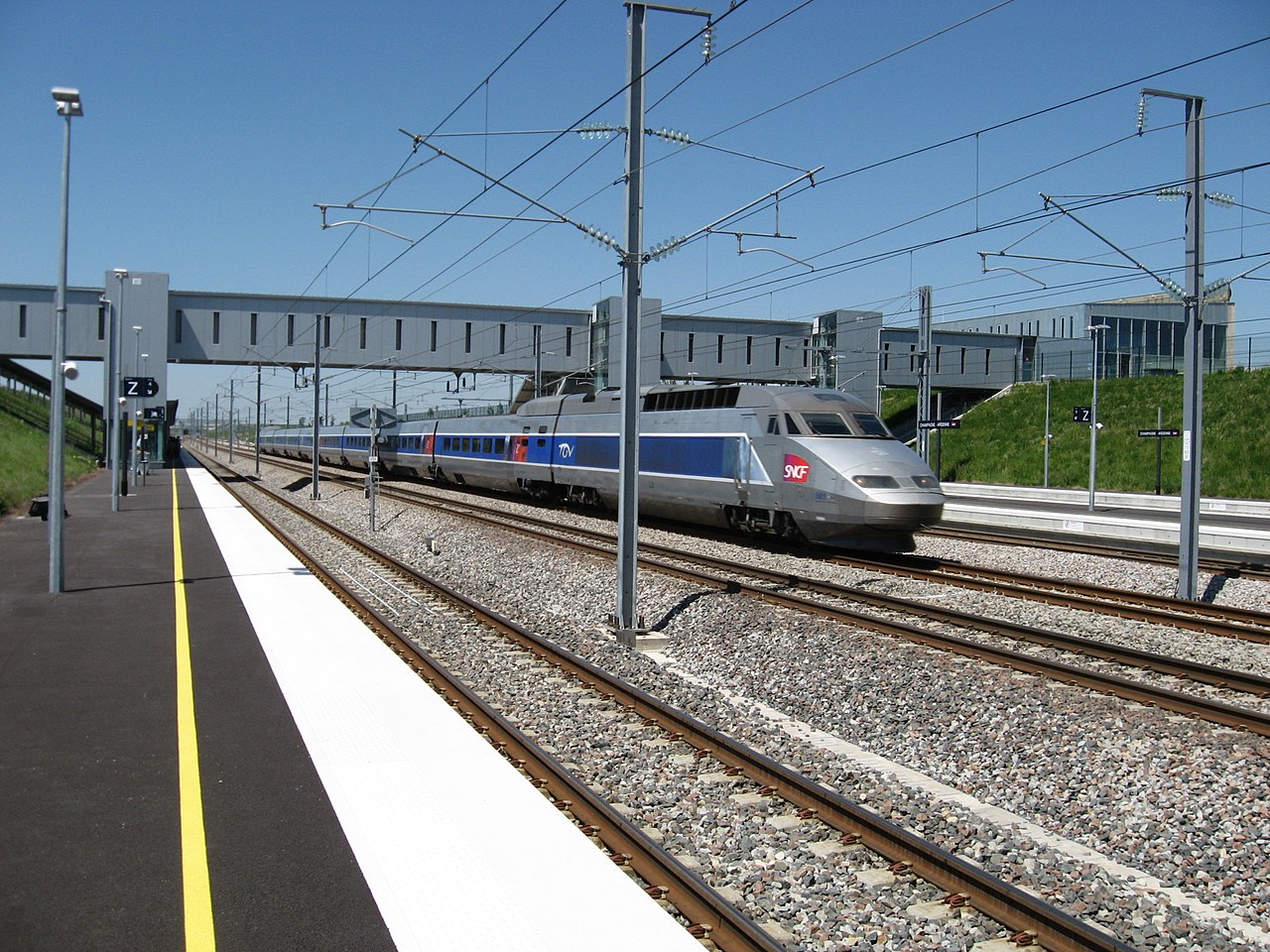  La gare Champagne-Ardenne TGV