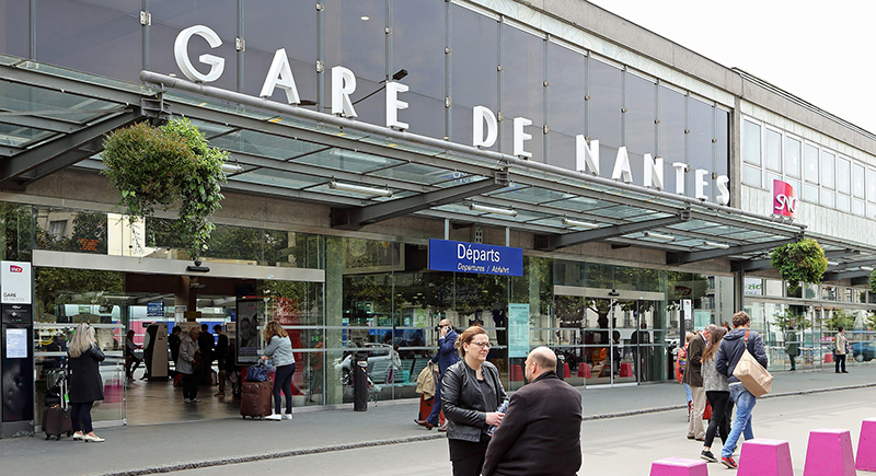 Accès facile et rapide à Gare de Nantes.