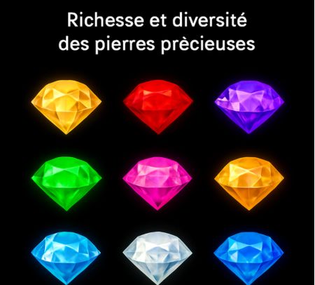AMJ MINE – Richesse et diversité des pierres précieuses