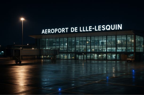 Transfert rapide et confortable vers l’Aéroport de Lille-Lesquin.