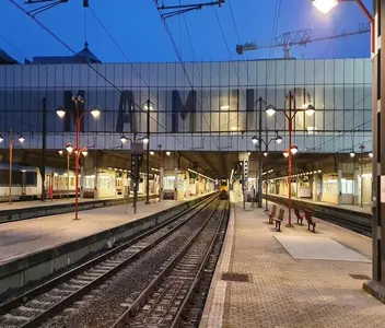 Accès direct à la gare de Namur en taxi