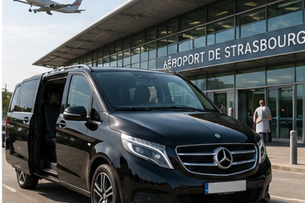 VAN 7 places avec chauffeur à l Aéroport de Strasbourg