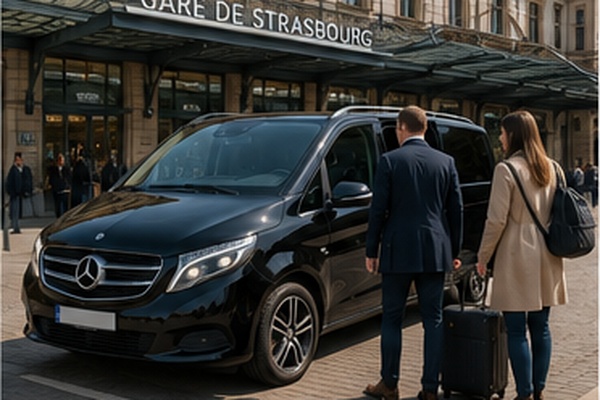 Transfert en VAN 7 places depuis la Gare de Strasbourg