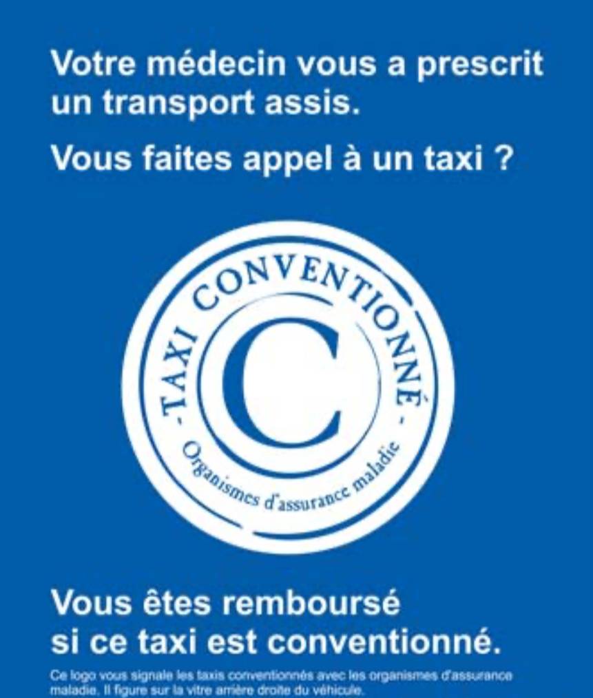 Taxi Conventionn&eacute; Nord 59